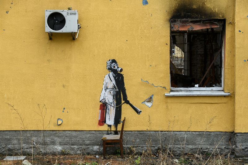 Banksy Ukraine mural