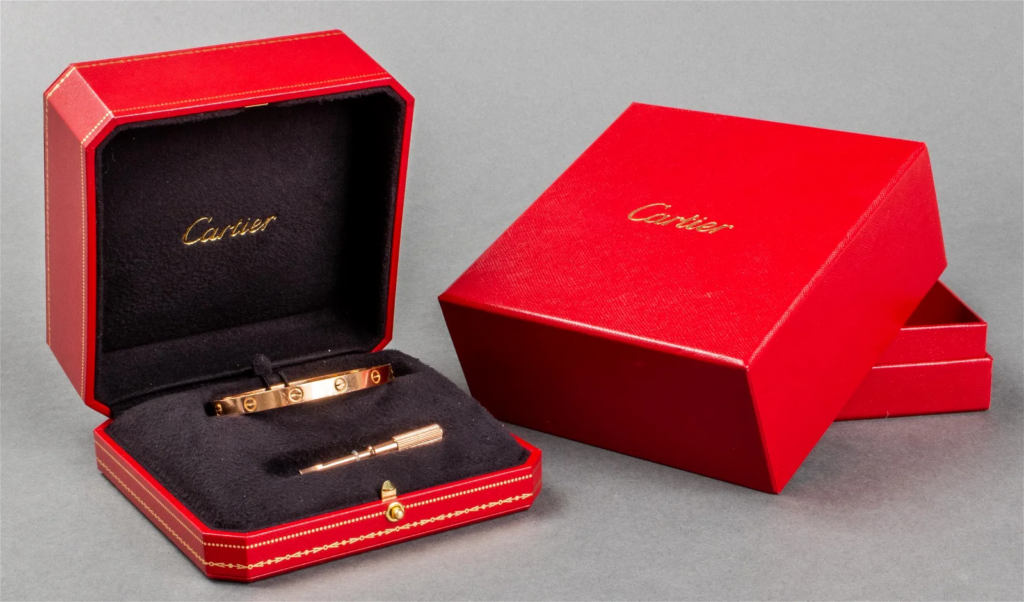 Cartier 18K Rose Gold Love Bracelet